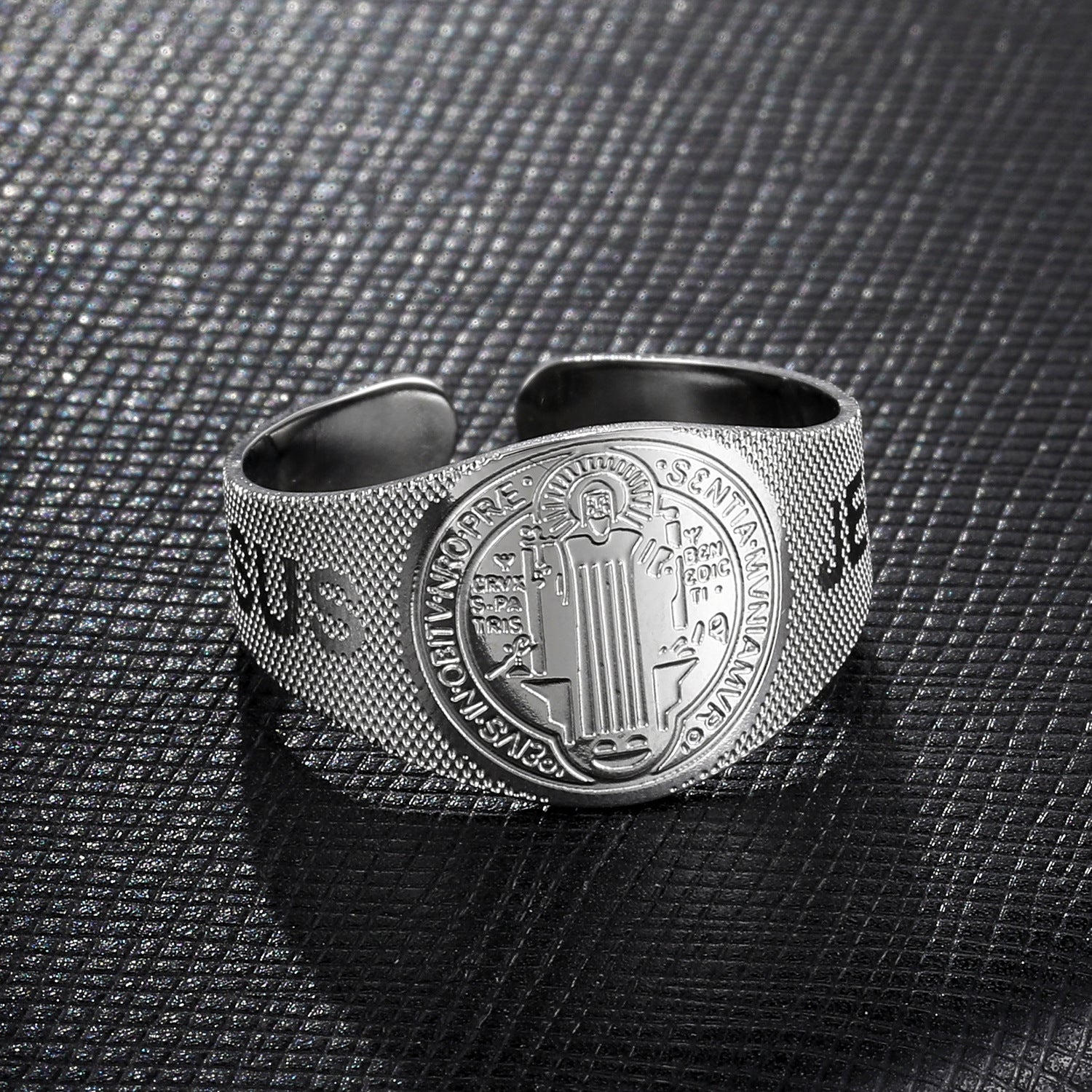 Wholesale Stainless Steel Jesus Ring